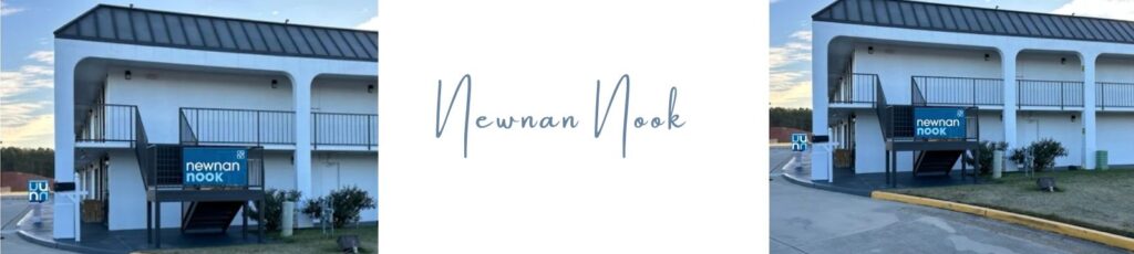 Exterior shot of Newnan hotel - Newnan Nook