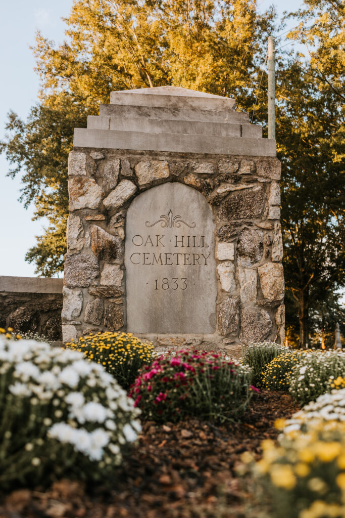 Oak Hill Cemetery Front Gate