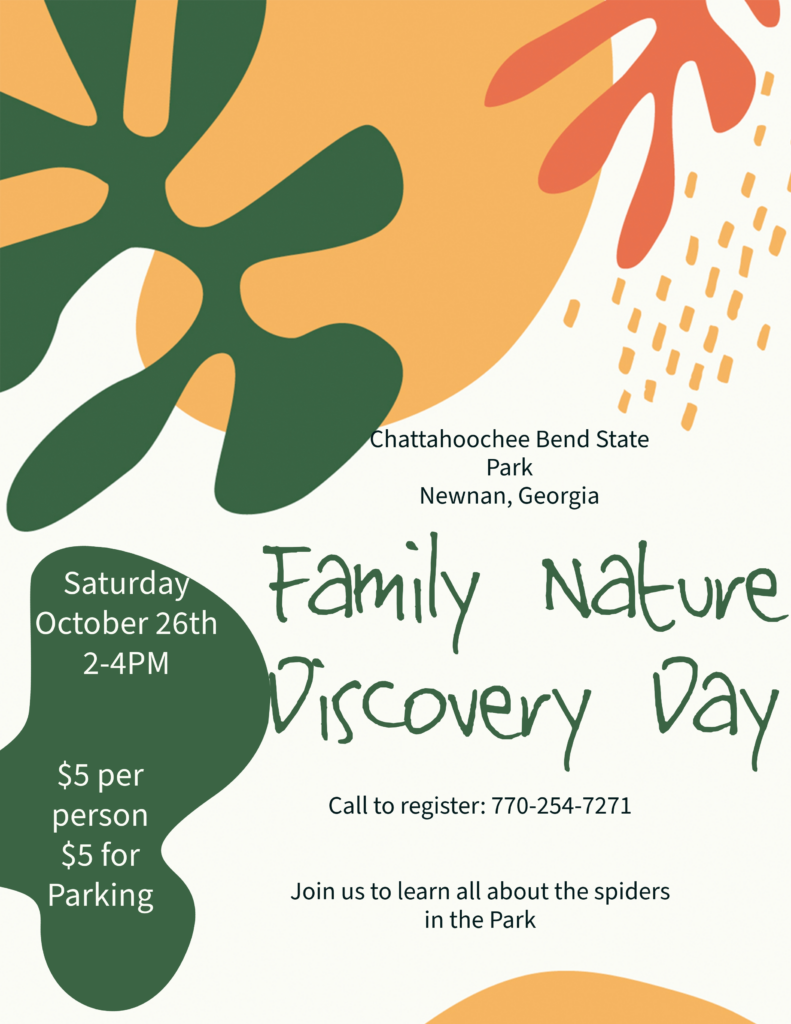 Event flyer for Chatt Bend's Family Nature Day